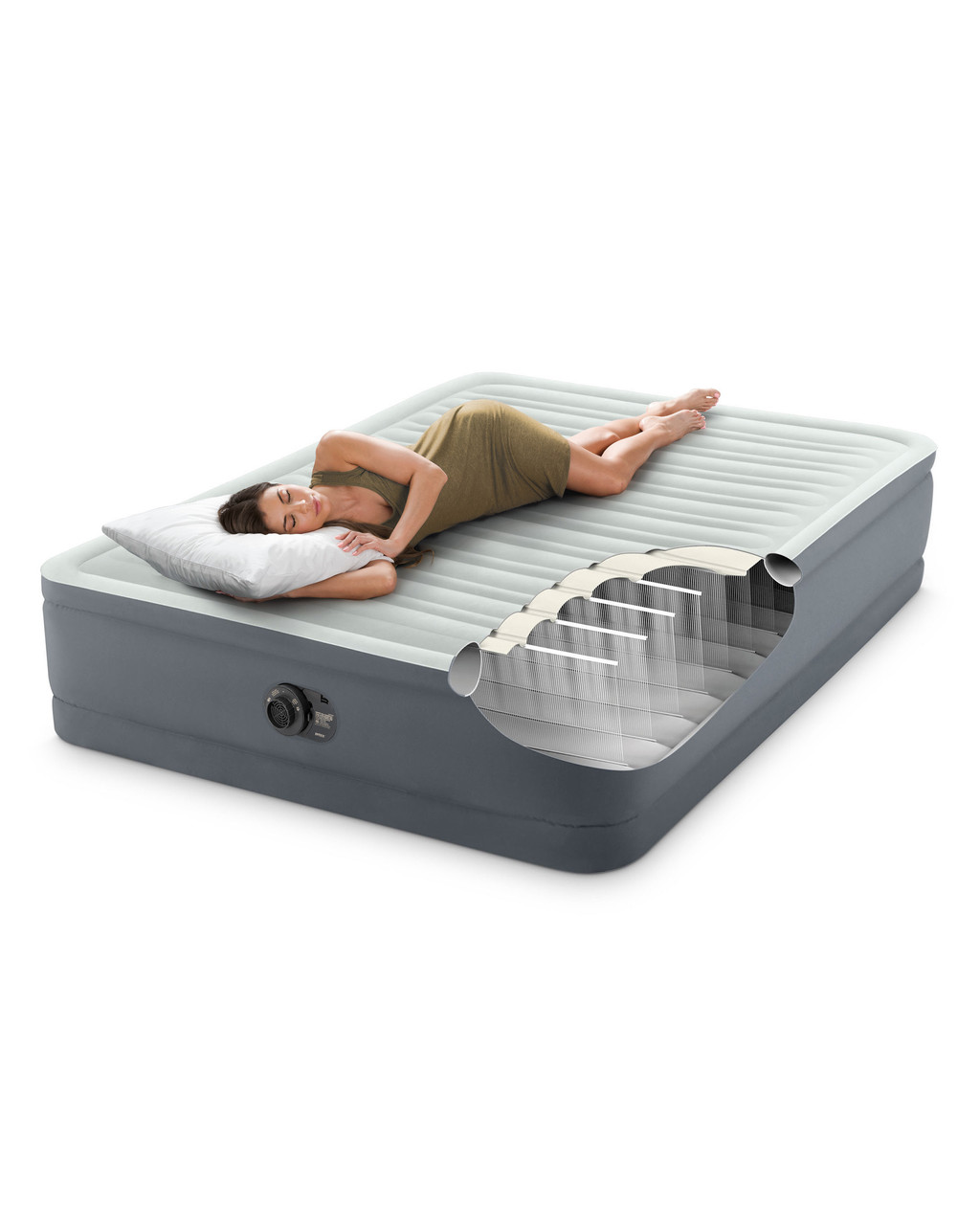 PremAire® I Air Mattress 18" Queen w/ Built-In Electric Pump 7 PremAire® I Air Mattress 18" Queen w/ Built-In Electric Pump