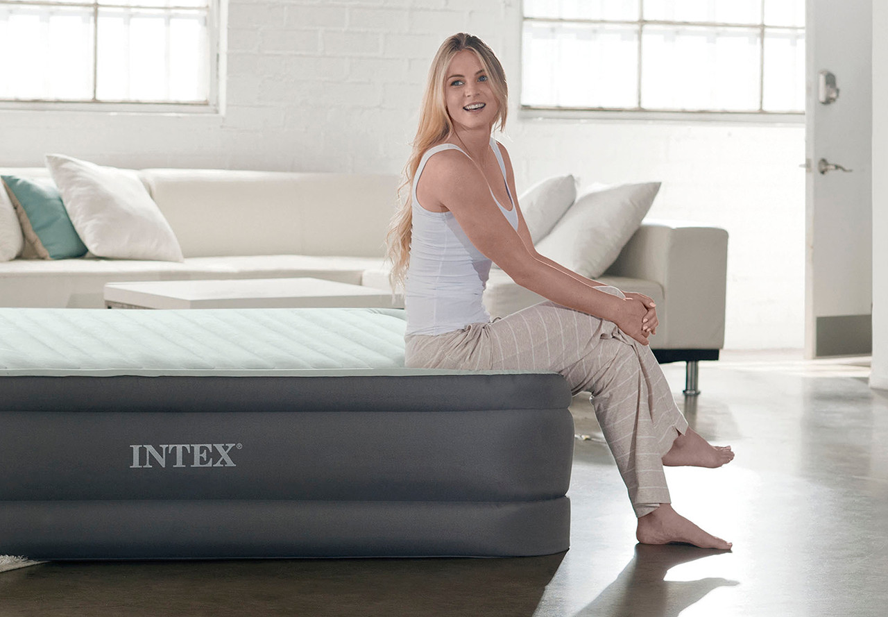PremAire® I Air Mattress 18" Full w/ Built-In Electric Pump
