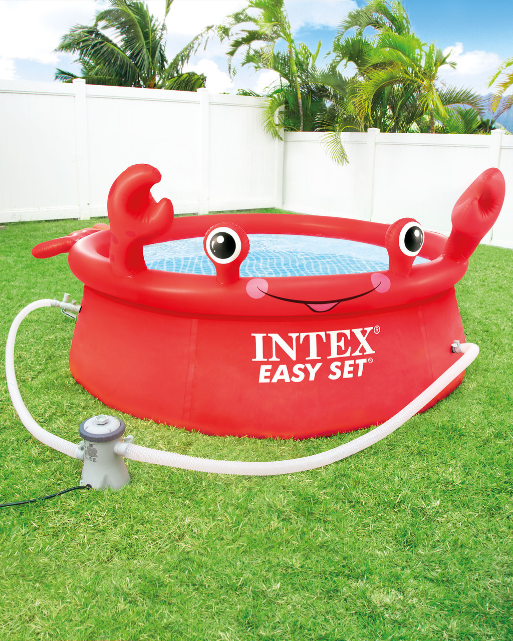 Easy Set® Happy Crab Inflatable Pool 4 Easy Set® Happy Crab Inflatable Pool