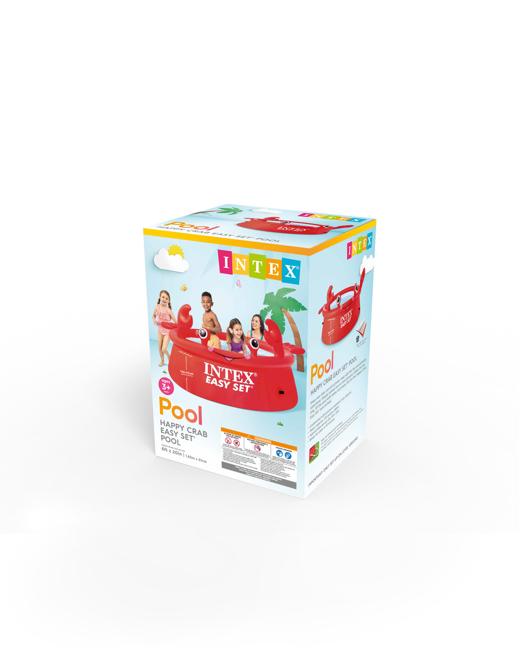 Easy Set® Happy Crab Inflatable Pool 8 Easy Set® Happy Crab Inflatable Pool