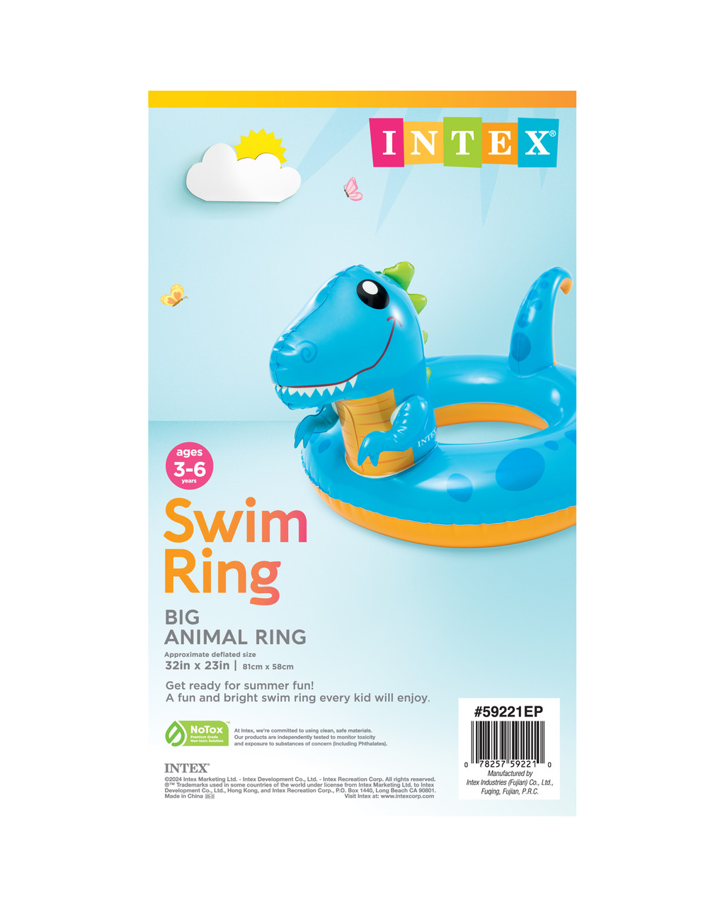 Big Animal Rings - Assorted 9 Big Animal Rings - Assorted