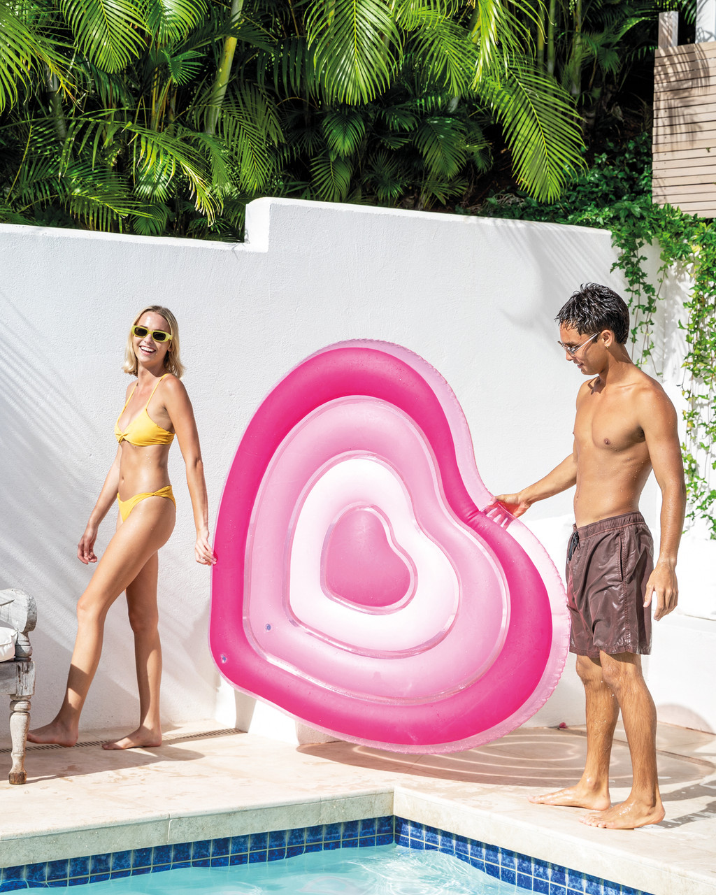 Sweetheart Inflatable Pool Float